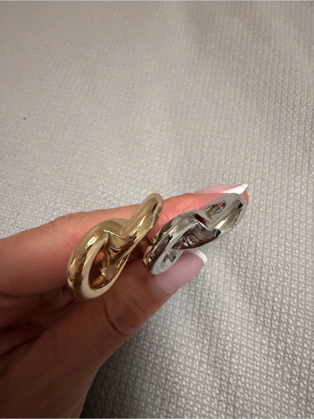 Set of 2 Metal Hair Pins